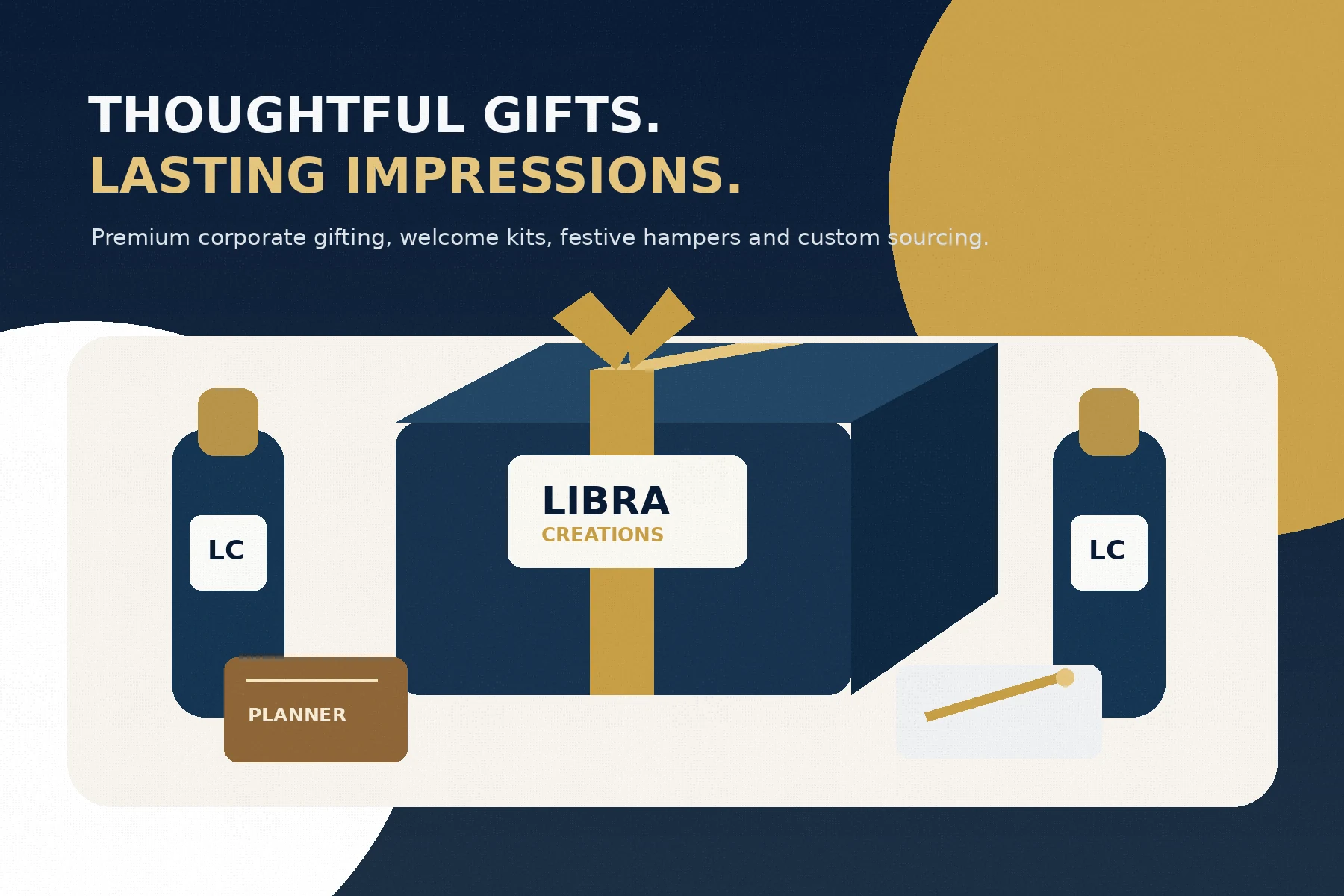 Premium corporate gifting, welcome kits and customized branded gifts